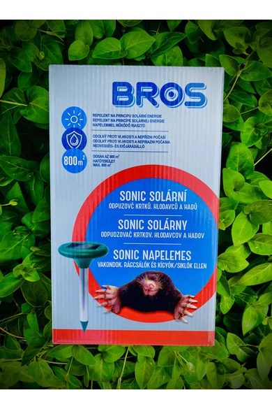 Bros Sonic napelemes vakondriasztó (800m2)