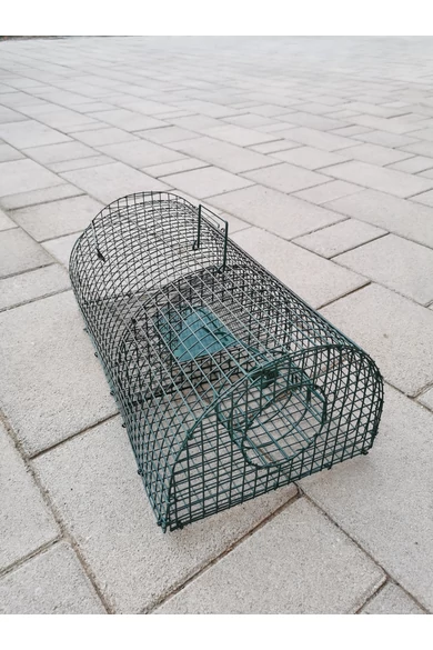Élvefogó patkánycsapda 40 cm íves