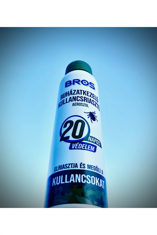 Bros Ruházatkezelő kullancsriasztó aeroszol 90ml