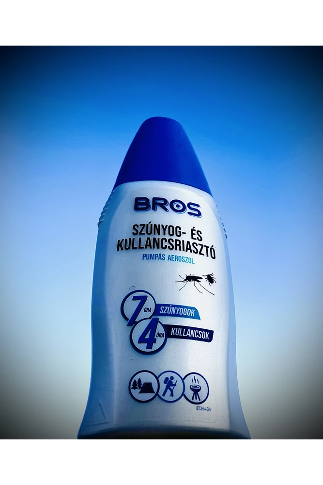 Bros szúnyog és kullancs riasztó pumpás 100 ml