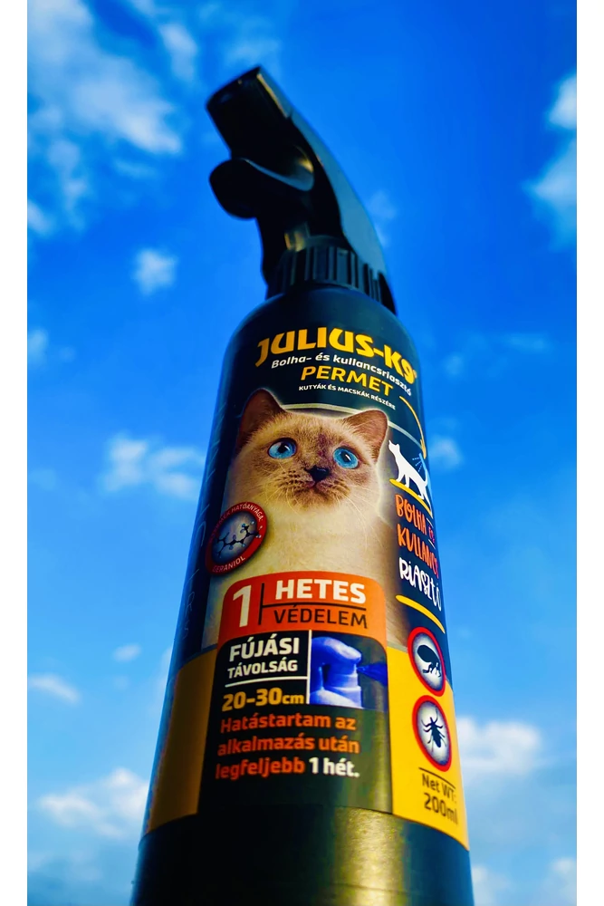 Julius K-9 kullancs és bolhariasztó spray macskáknak