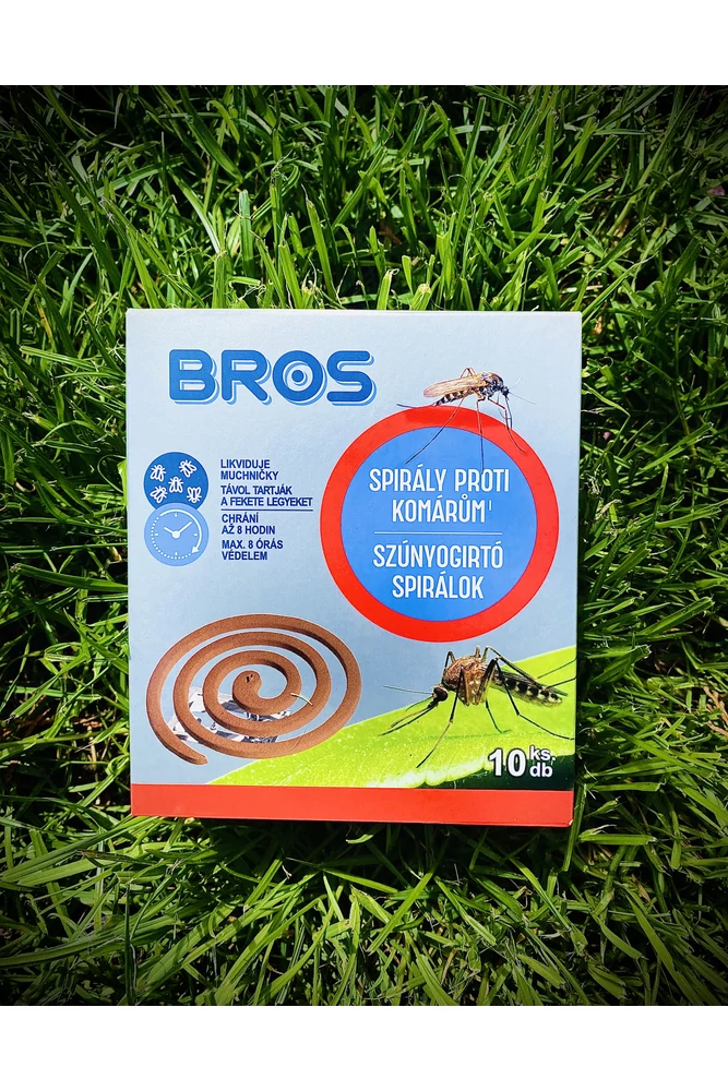 Bros Szúnyogirtó Spirál 10 db-os