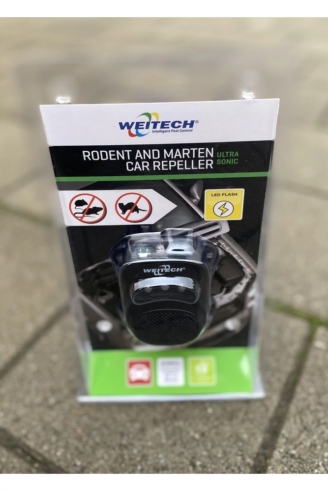 Weitech Nyest és rágcsálóriasztó autóba WK0508