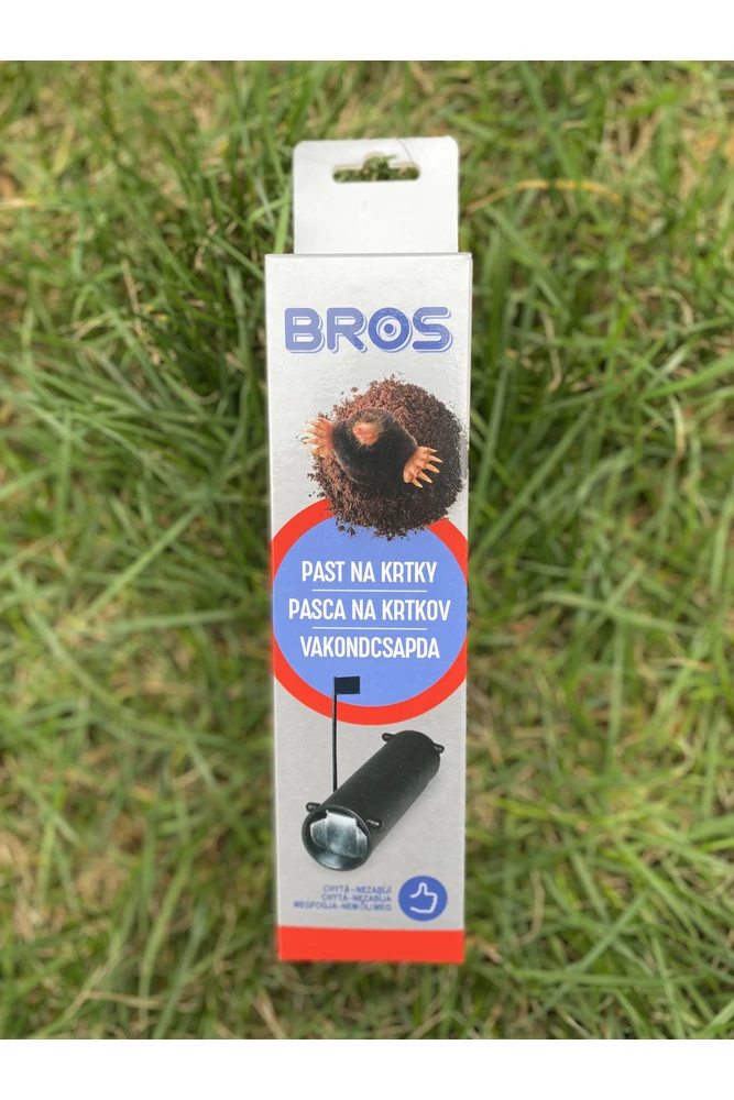 Bros vakondcsapda fogásjelzővel