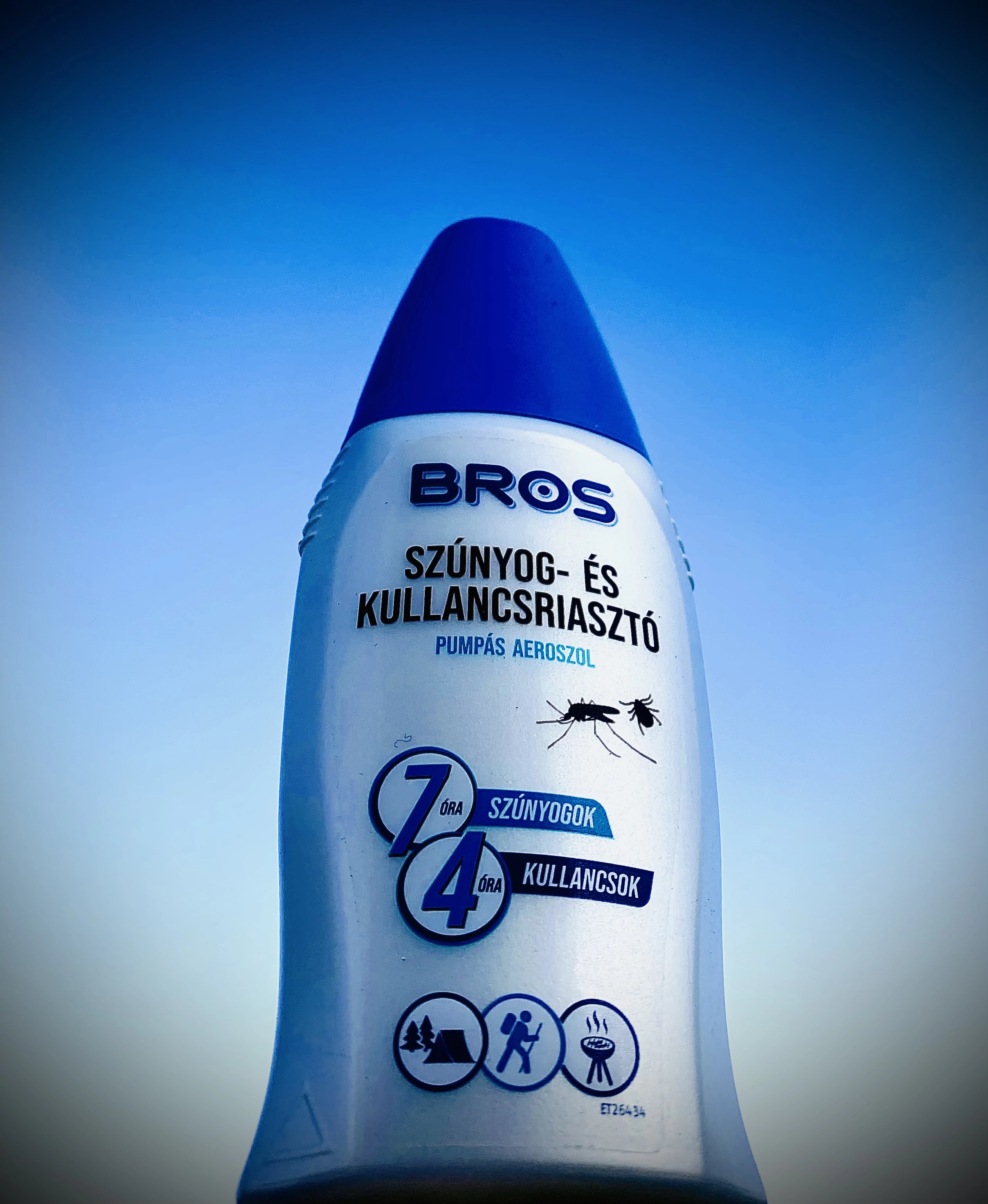 Bros szúnyog és kullancs riasztó pumpás 100 ml