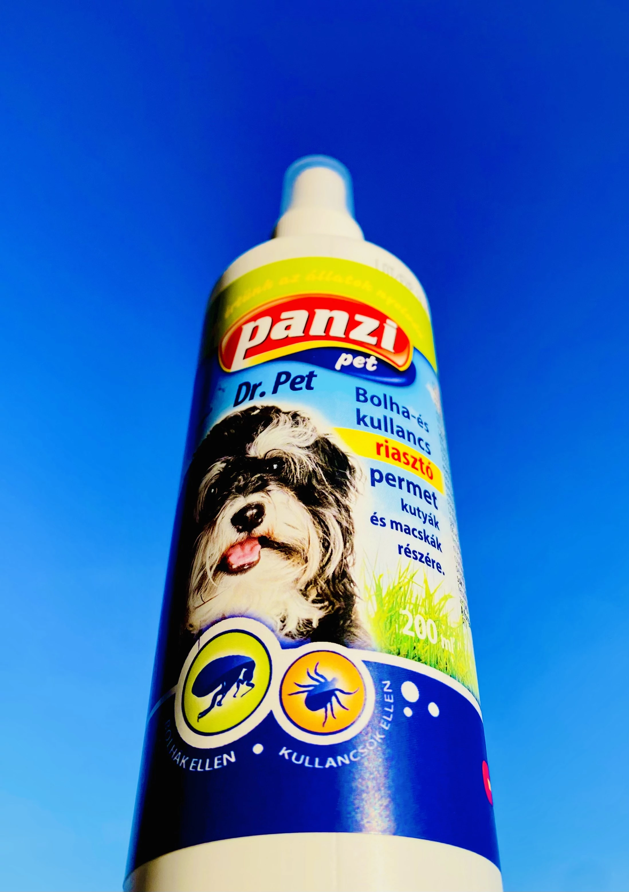 Panzi Dr. Pet bolha- és kullancsriasztó permet kutyáknak 200 ml